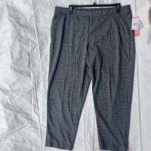 Cathy Daniels Charcoal Slacks- NWT